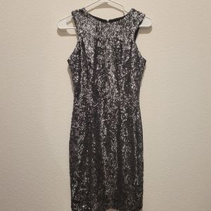 Glittery mini dress
